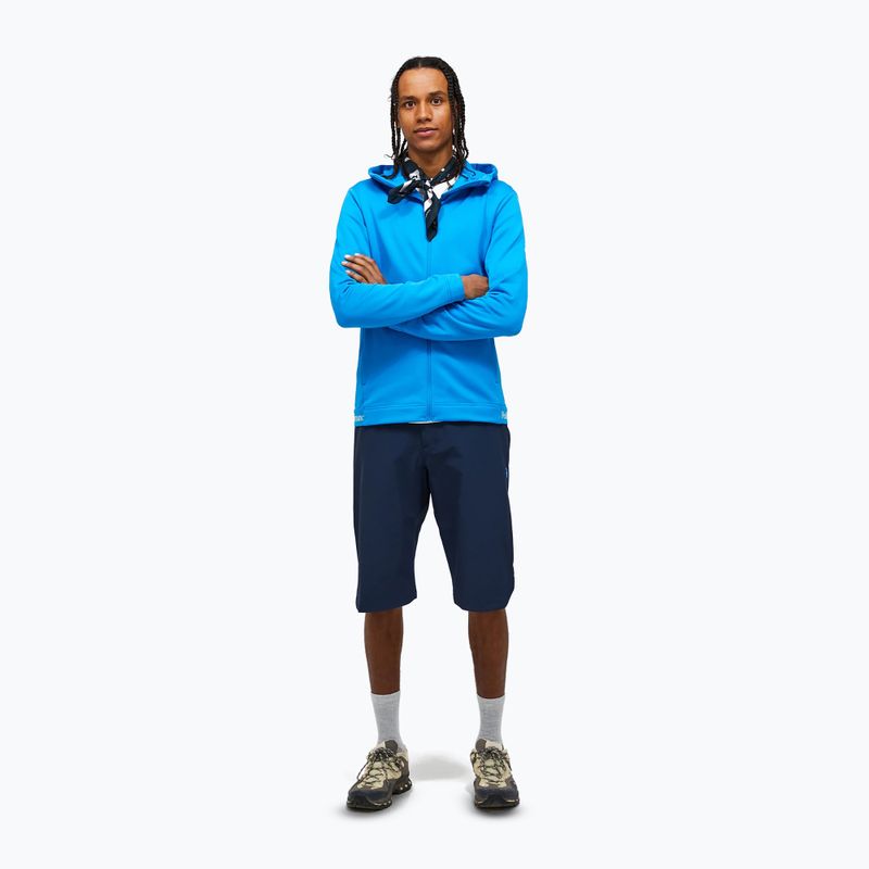 Bluza męska Peak Performance Rider Tech Zip Hood brilliant blue 2