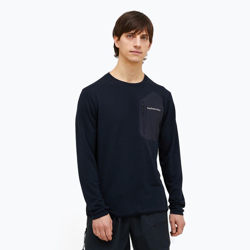 Bluza męska Peak Performance Freelight Polartec Grid black