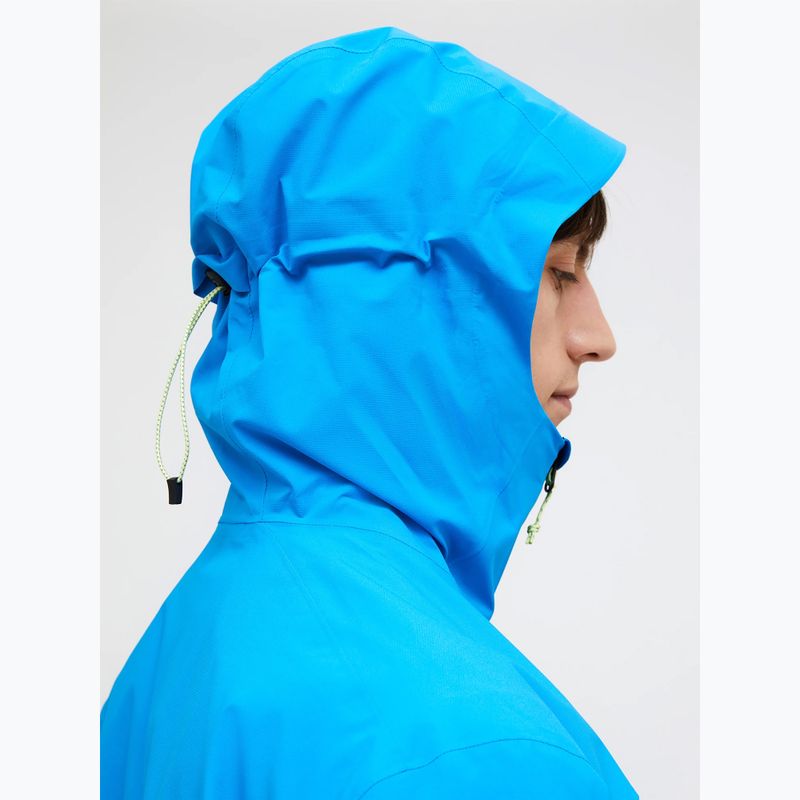 Kurtka przeciwdeszczowa męska Peak Performance Trail Hipe Shell Jacket brilliant blue/beige/ sunny 3