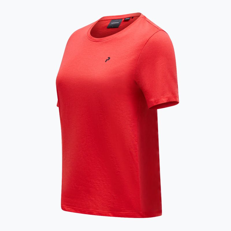 Koszulka damska Peak Performance Explore Graphic brilliant red 5