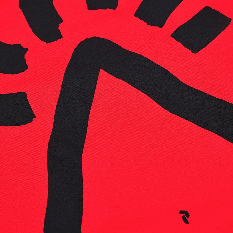 Koszulka damska Peak Performance Explore Graphic brilliant red 6