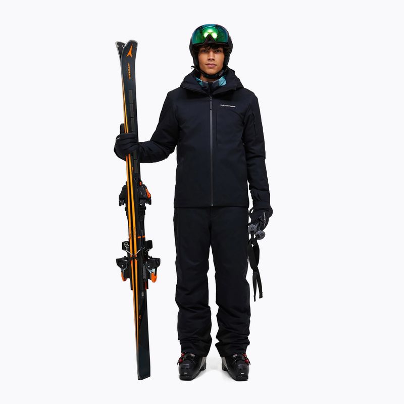 Kurtka narciarska męska Peak Performance Maroon Insulated black 2