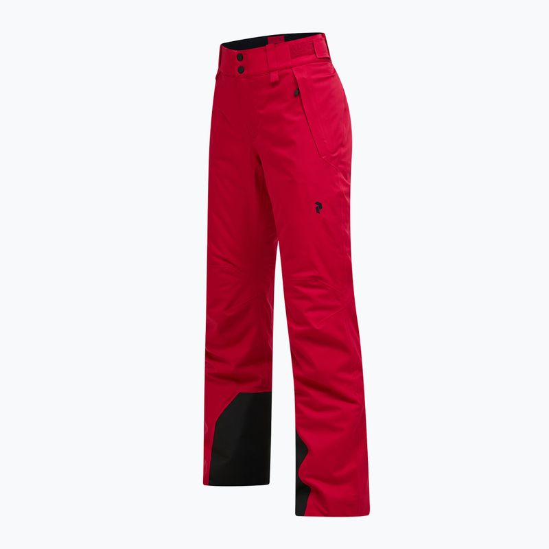 Spodnie narciarskie damskie Peak Performance Anima Insulated tech burgundy 3