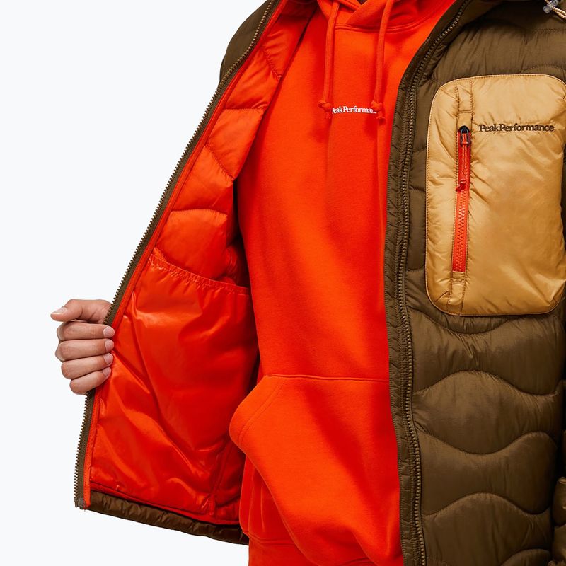 Kurtka puchowa męska Peak Performance Helium Utility Down meadow moss/sierra sand 5