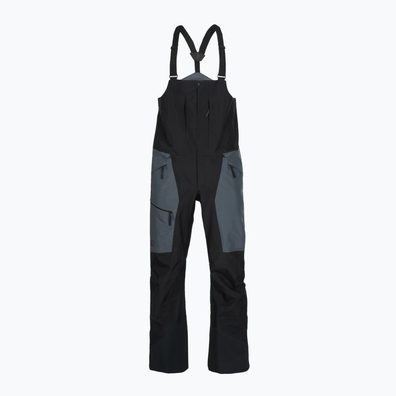 Spodnie narciarskie męskie Peak Performance Vertical GTX Pro Bib black/mountain mist