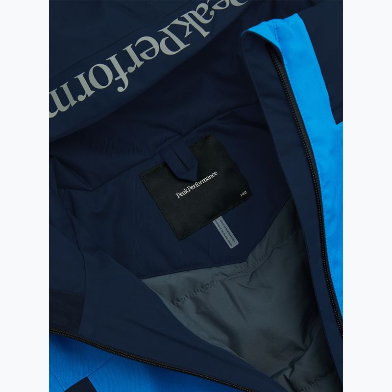 Kurtka narciarska dziecięca Peak Performance Rider Tech Insulated Jacket azure ascent/blue shadow 4