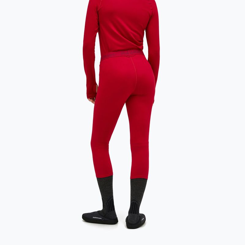 Legginsy termoaktywne damskie Peak Performance Spirit Short John tech burgundy 2
