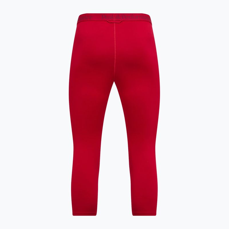 Legginsy termoaktywne damskie Peak Performance Spirit Short John tech burgundy 4