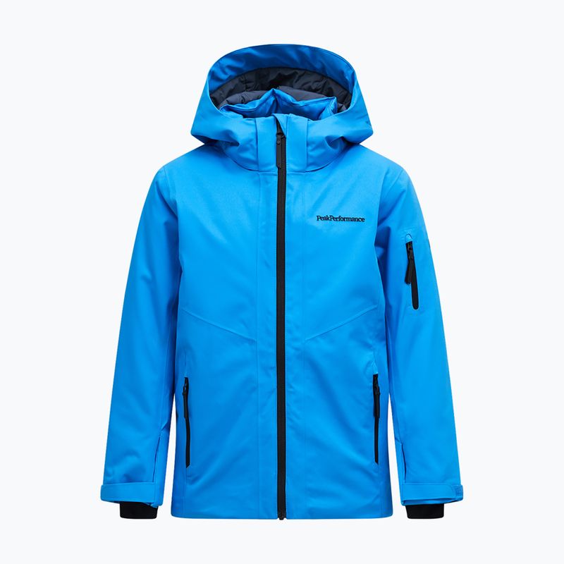 Kurtka narciarska dziecięca Peak Performance JR Maroon Insulated azure ascent