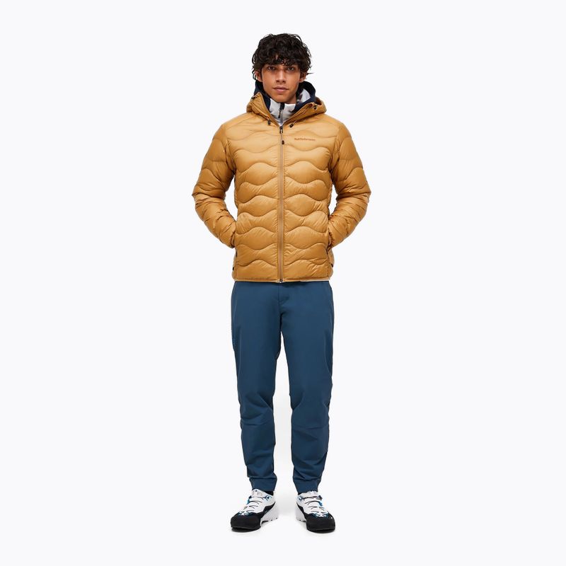 Kurtka puchowa męska Peak Performance Helium Down Hood sierra sand 2