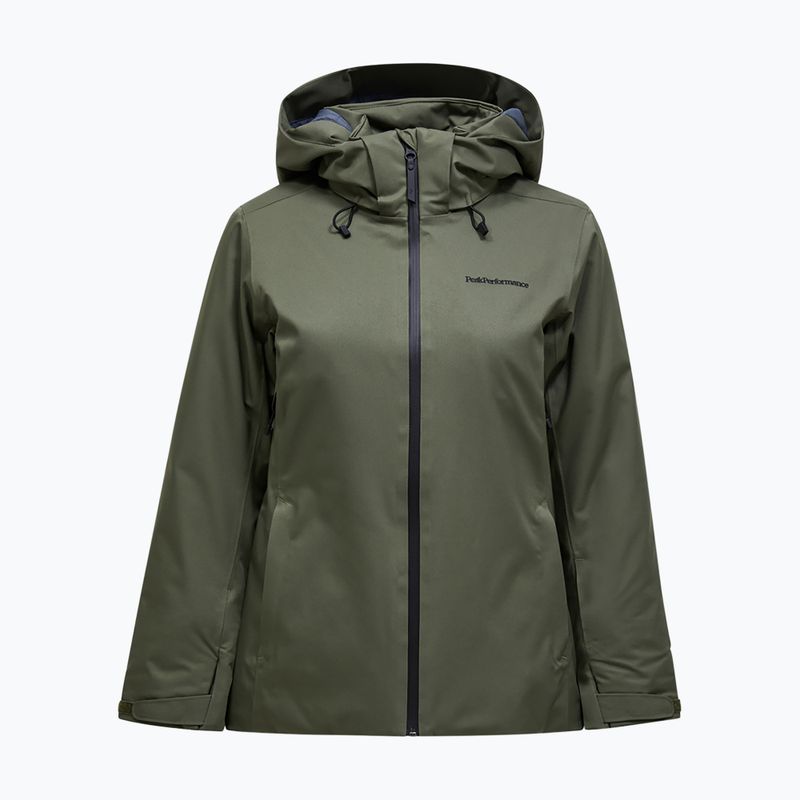 Kurtka narciarska damska Peak Performance Anima Insulated pine needle