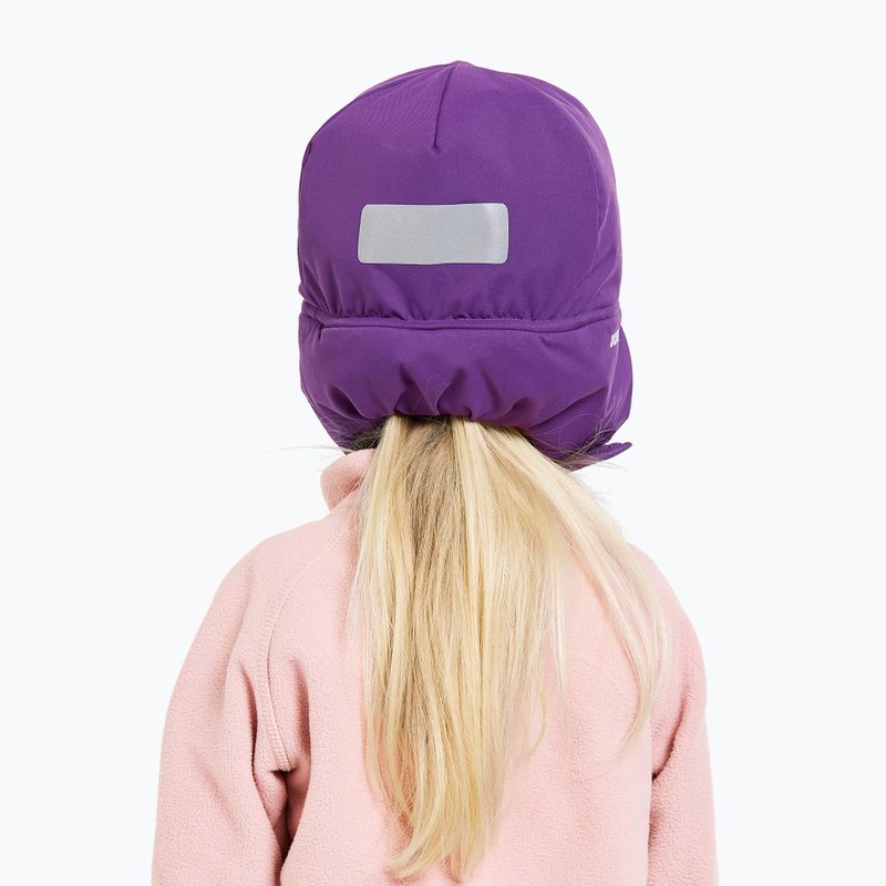 Czapka dziecięca Didriksons Biggles royal purple 4