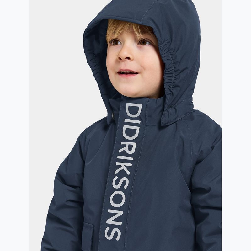 Kurtka dziecięca Didriksons Talvi navy 8