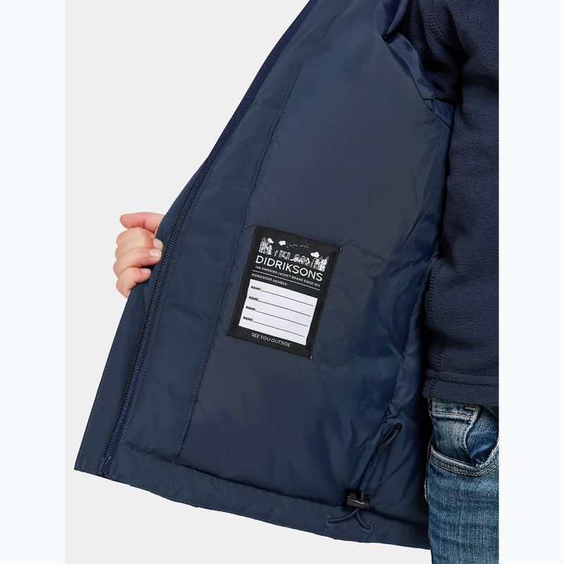 Kurtka dziecięca Didriksons Talvi navy 10