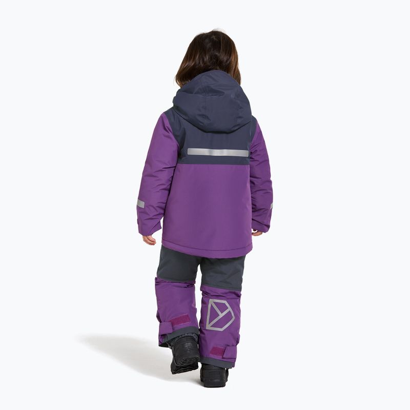 Komplet narciarski dziecięcy Didriksons Skare royal purple 4