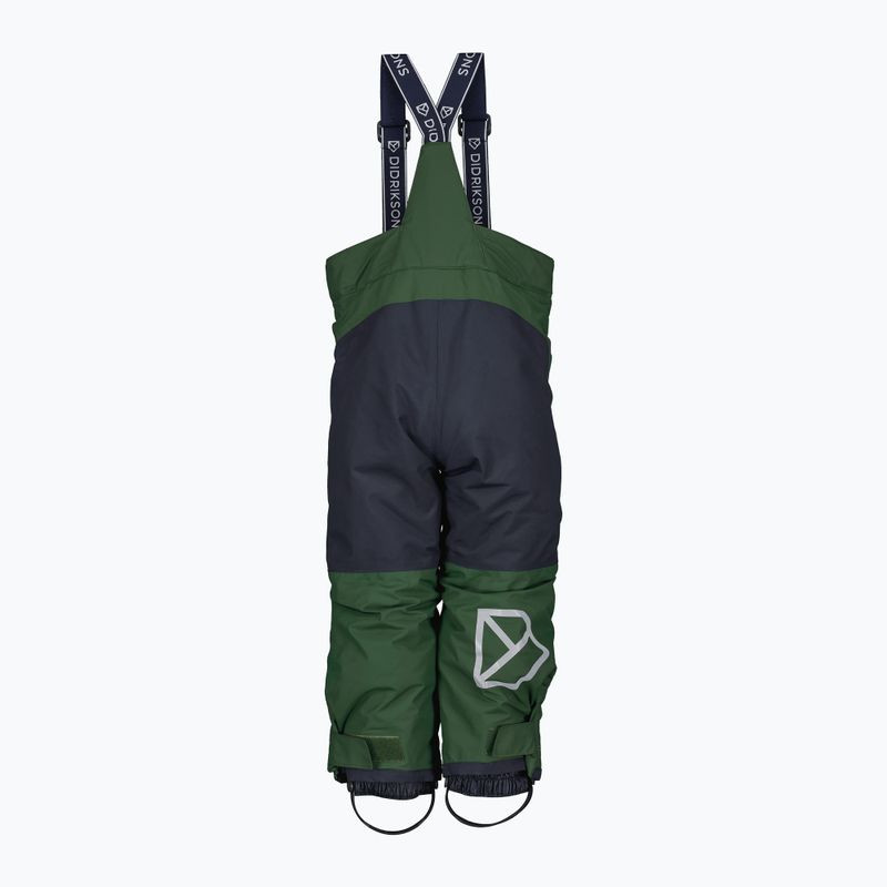 Spodnie narciarskie dziecięce Didriksons Idre pine green 8