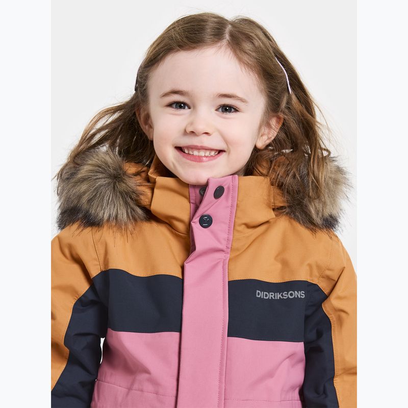 Kombinezon narciarski dziecięcy Didriksons Bjärven Cover heather pink 5