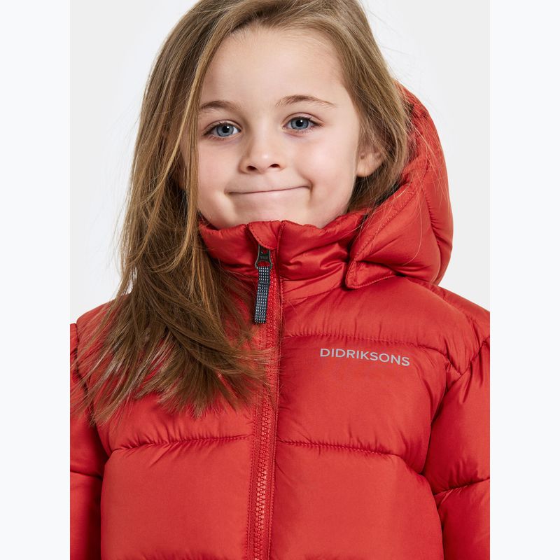 Kurtka dziecięca Didriksons Roxen pomme red 6