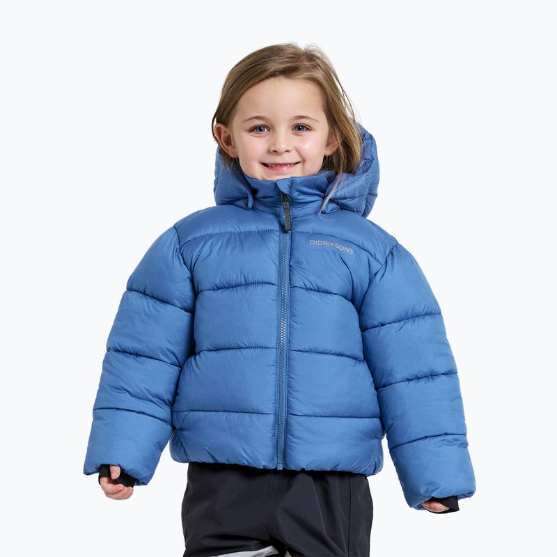 Kurtka dziecięca Didriksons Roxen sapphire blue