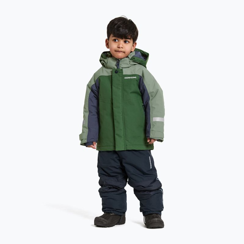 Kurtka dziecięca Didriksons Neptun pine green 2