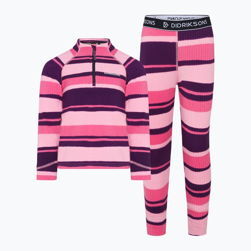 Komplet dziecięcy Didriksons Jadis PR Set 4 trails pink