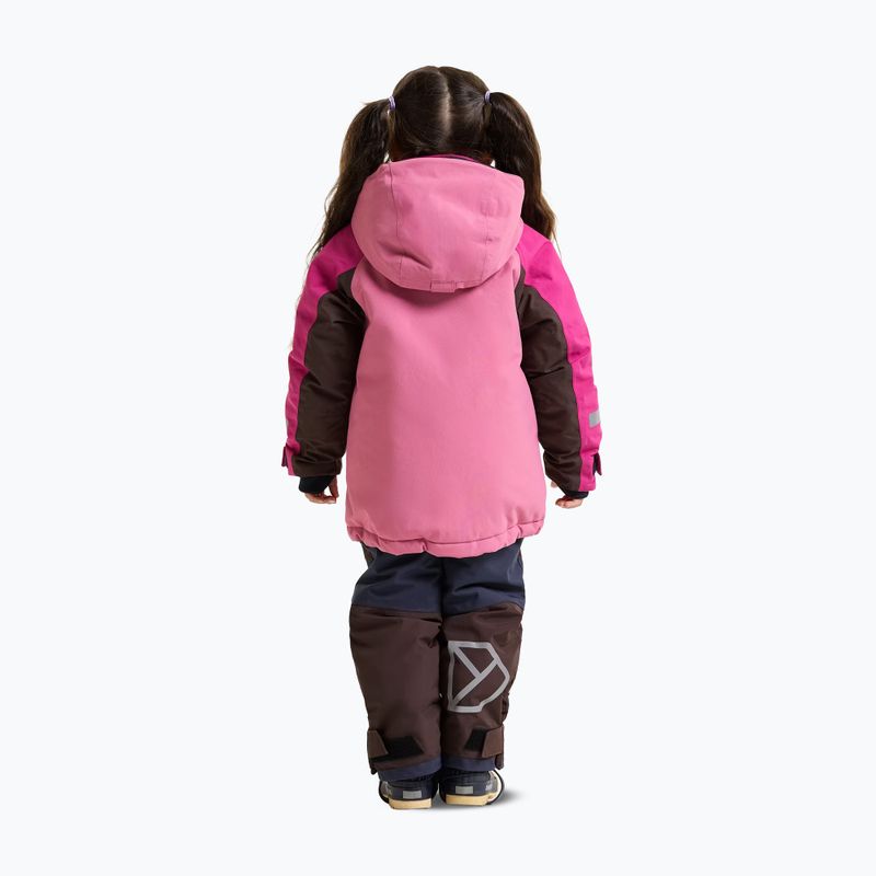 Kurtka dziecięca Didriksons Neptun 5 heather pink 4