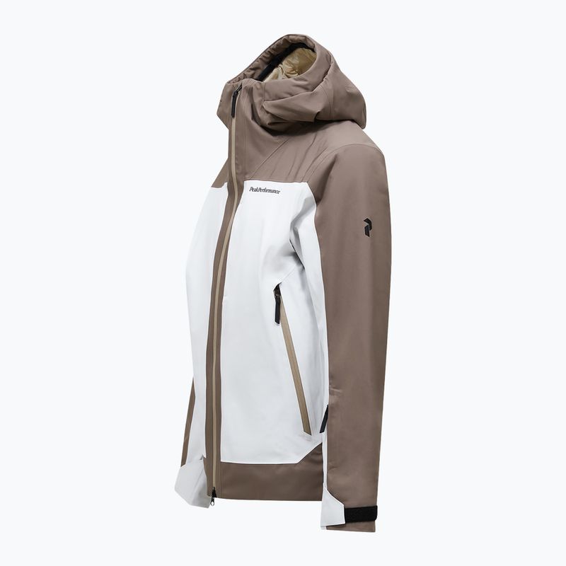 Kurtka narciarska męska Peak Performance Whitelight Hipe 2L Insulated Shell terrain tan/antarctica 3