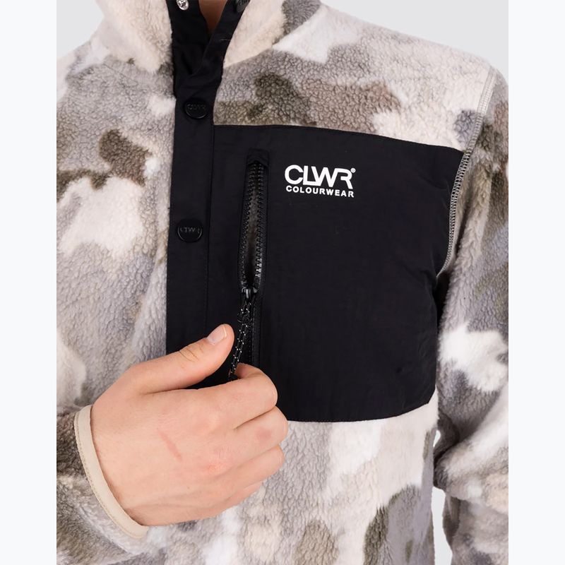 Bluza męska Colourwear Snap Pile water camo 8