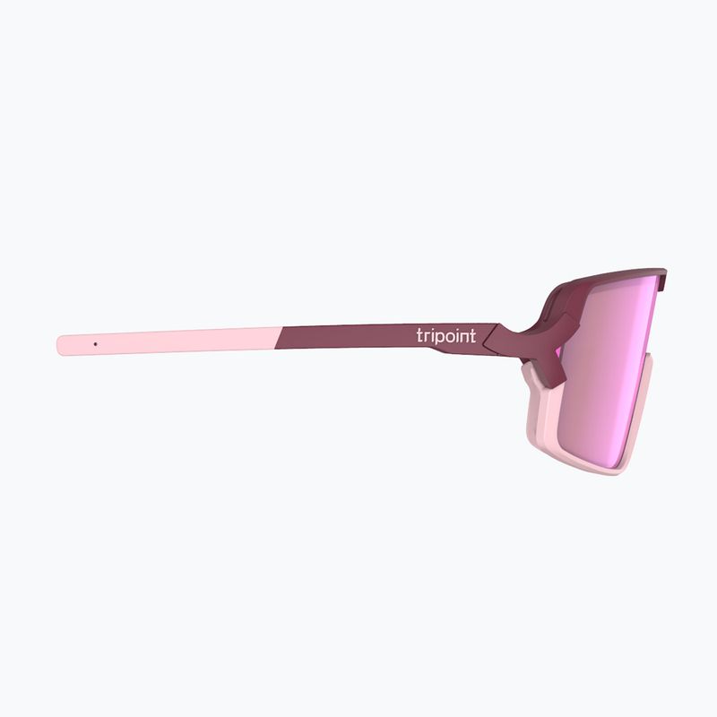 Okulary przeciwsłoneczne Tripoint 008 Lake Prespa X matt burgundy/brown /pink multi 4