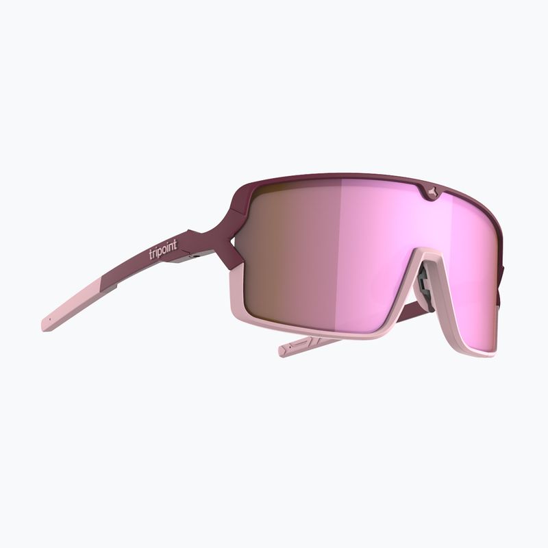 Okulary przeciwsłoneczne Tripoint 008 Lake Prespa Small X matt burgundy/brown /pink multi