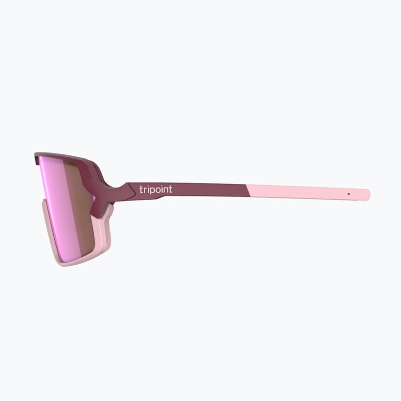 Okulary przeciwsłoneczne Tripoint 008 Lake Prespa Small X matt burgundy/brown /pink multi 5