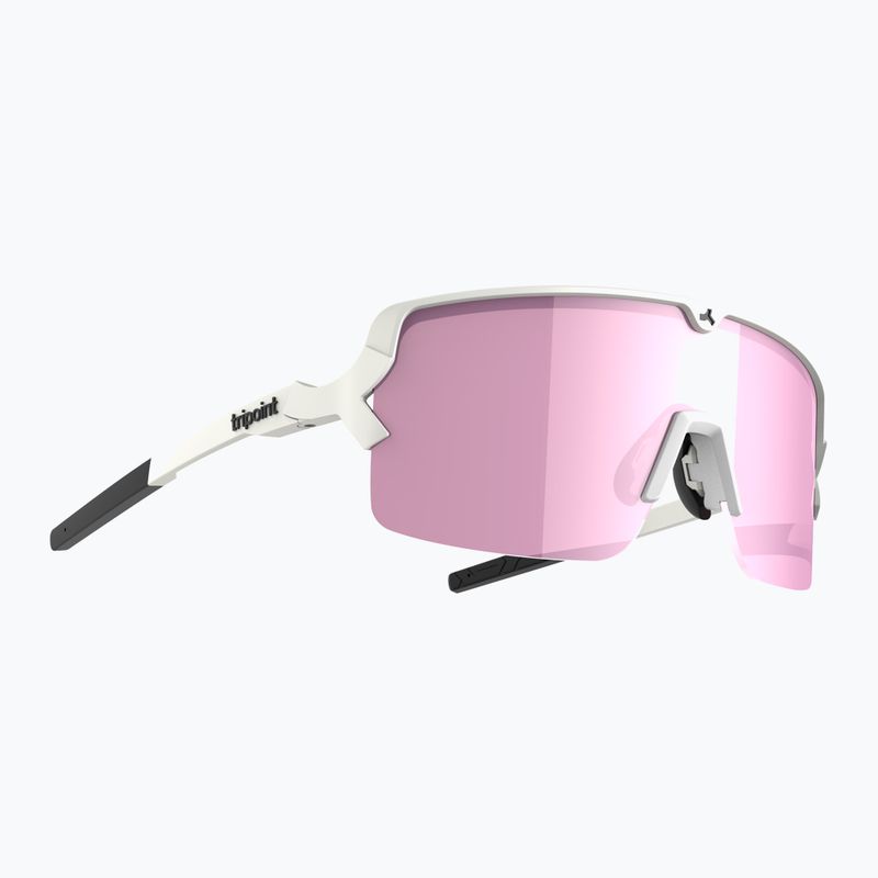 Okulary przeciwsłoneczne Tripoint 008 Lake Prespa matt metallic white/brown/pink multi
