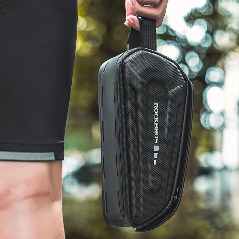 Torba rowerowa na ramę Rockbros 30120064 Bike Tube Bag 1,7 l black 4