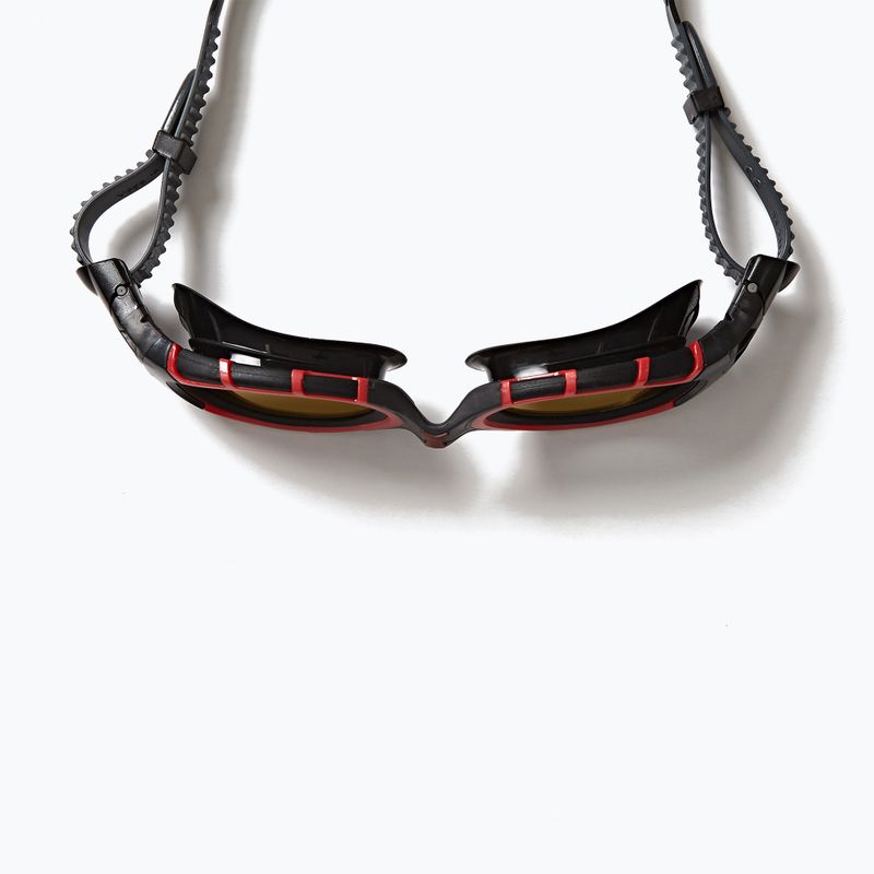 Okulary do pływania Zoggs Predator Flex Polarized Ultra red/black/polarized cooper 3