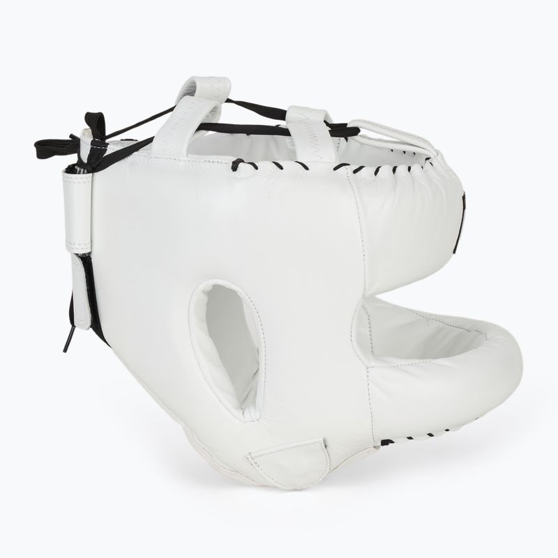 Kask bokserski Cleto Reyes With Round Face Bar white 2