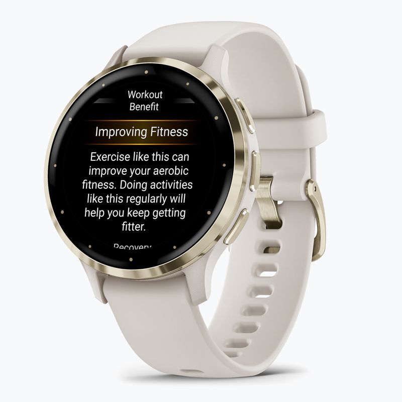Zegarek Garmin Venu 3S soft gold/ivory 3