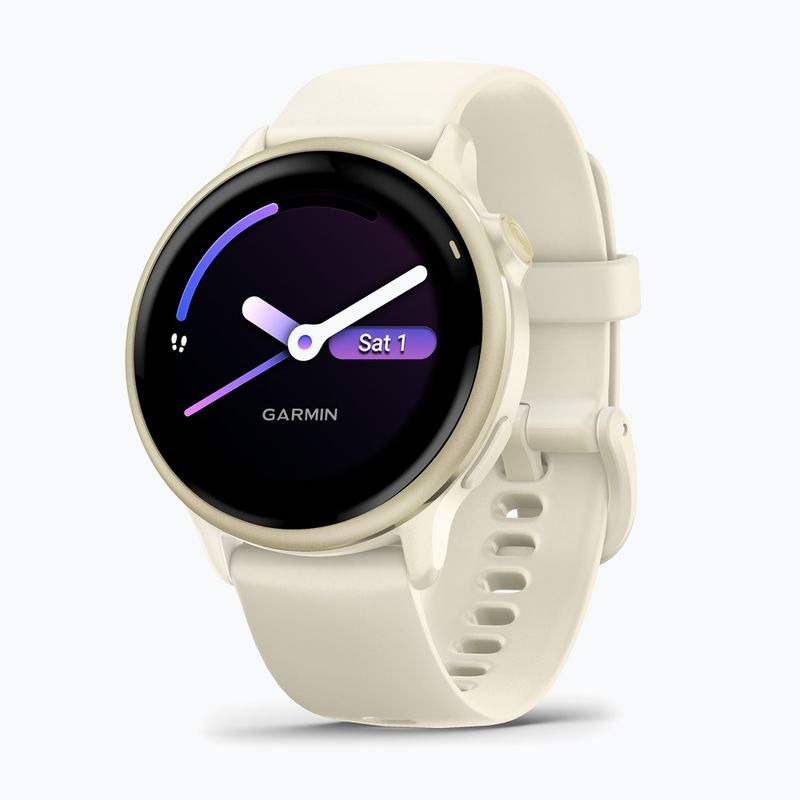 Zegarek Garmin Vivoactive 6 lunar gold/bone 3