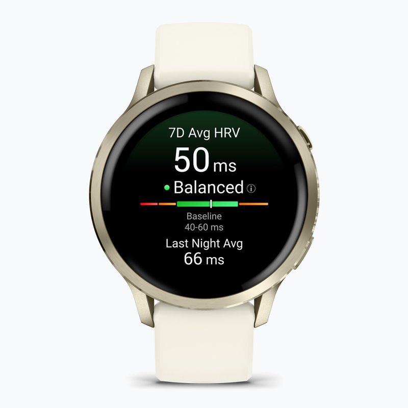 Zegarek Garmin Venu 4 41 mm lunar gold/bone