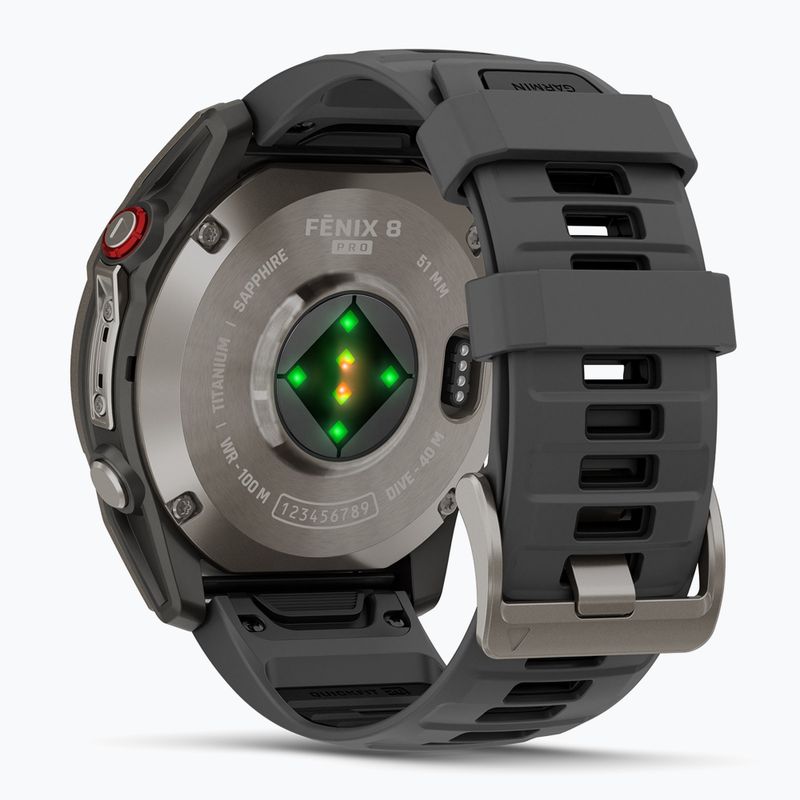 Zegarek Garmin Fenix 8 Pro 51 mm Amoled sapphire/graphite/black 4