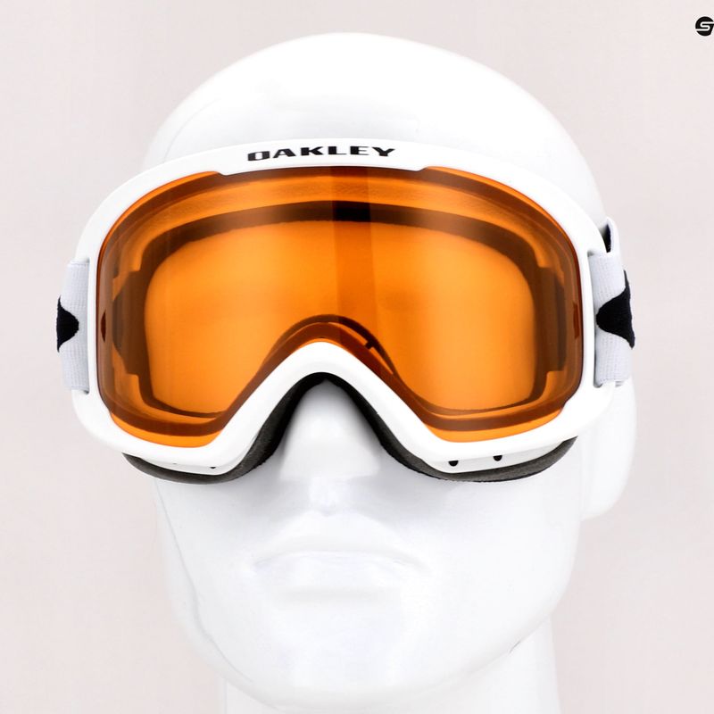Gogle narciarskie Oakley O-Frame 2.0 Pro M matte white/persimmon 7