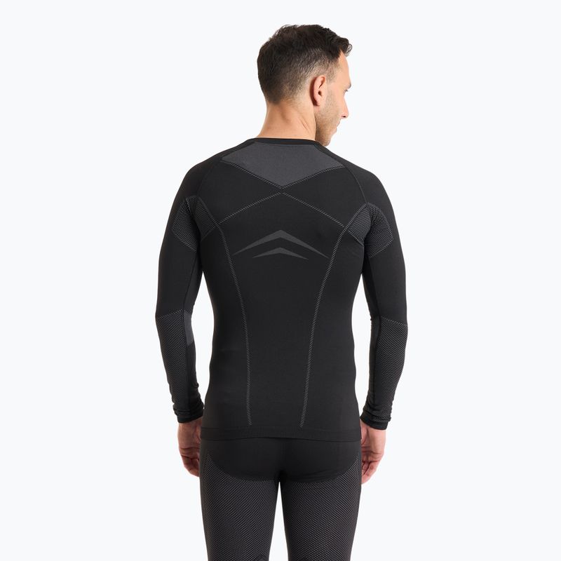 Komplet bielizny termoaktywnej męskiej ODLO Fundamentals Performance Warm black/ odlo graphite grey 3
