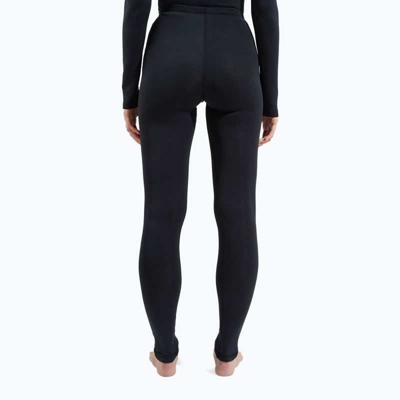 Spodnie termoatywne damskie ODLO Fundamentals Active Warm Bl Boottom Long black 3