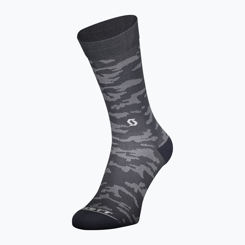 Skarpety SCOTT Trail Camo Crew dark grey/white