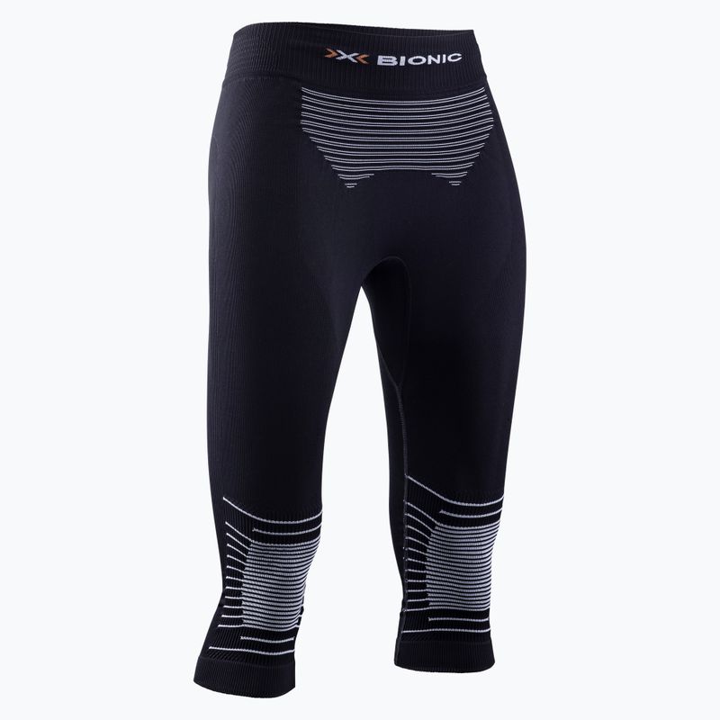 Spodnie termoaktywne damskie X-Bionic 3/4 Energizer 4.0 opal black/arctic white