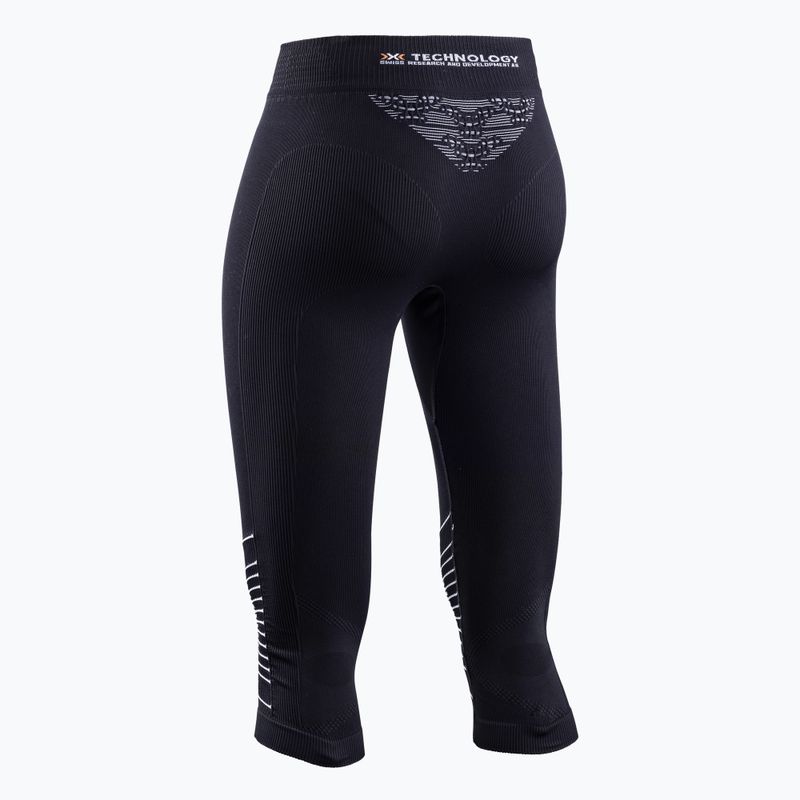 Spodnie termoaktywne damskie X-Bionic 3/4 Energizer 4.0 opal black/arctic white 2