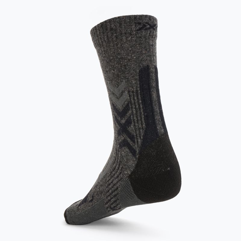 Skarpety X-Socks Hike Perform Merino Crew black/charcoal 2