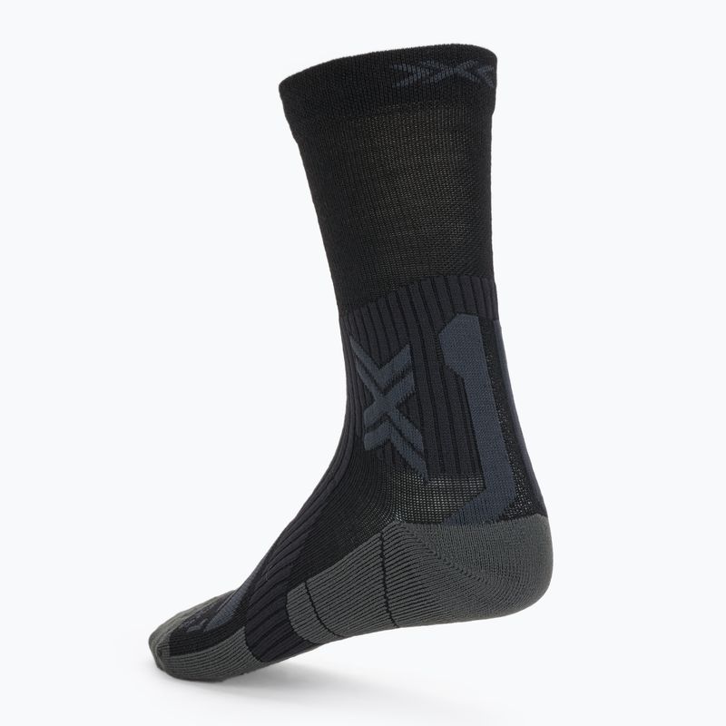 Skarpety X-Socks Bike Expert Merino Crew black/charcoal 2