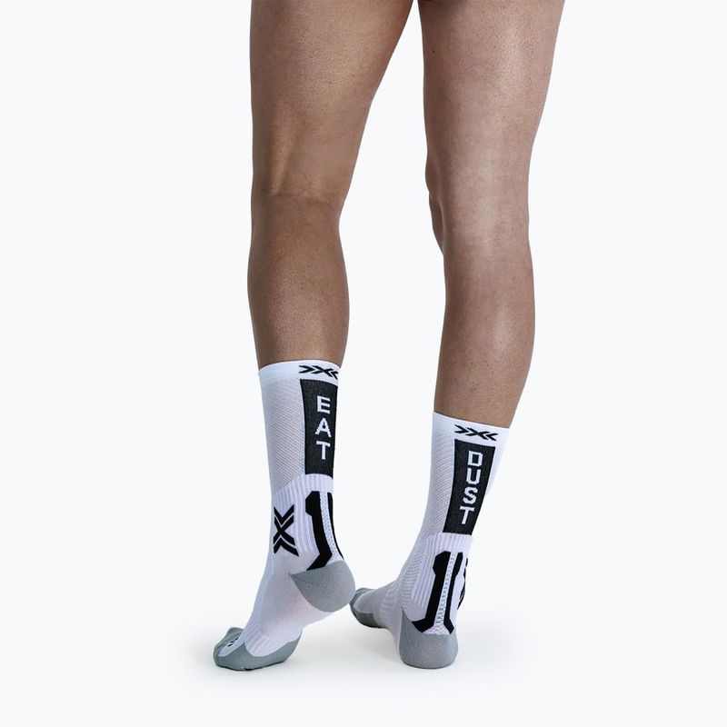 Skarpety X-Socks Bike Perform Crew artcic white/opal black 4