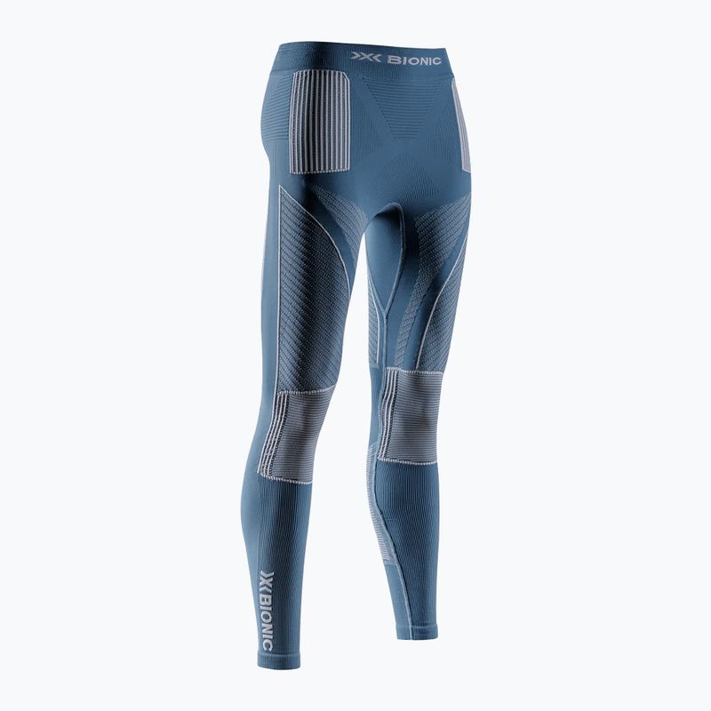 Spodnie termoaktywne damskie X-Bionic Energy Accumulator 4.0 mineral blue/arctic white