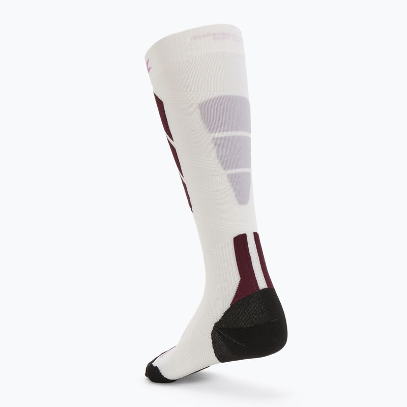 Skarpety narciarskie damskie X-Socks Ski Expert Otc x white/lavender 2